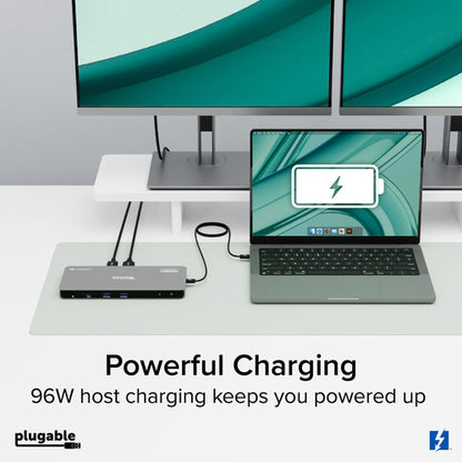 PLUGABLE THUNDERBOLT DOCK DOCKING STATION WITH DISPLAYLINK