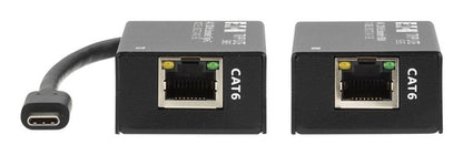 USB C TO HDMI OVER CAT6 EXT KIT TRANSMITTER/RECEIVER 4K120HZ (B127C-1A1-CH2)