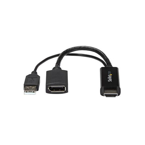 HDMI TO DISPLAYPORT ADAPTER 4K HDMI TO DP VIDEO CONVERTER DONGLE