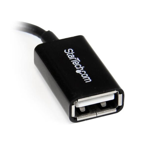 MICRO USB OTG CABLE ADAPTER RIGHT ANGLE MICRO USB ON THE GO (UUSBOTGRA)