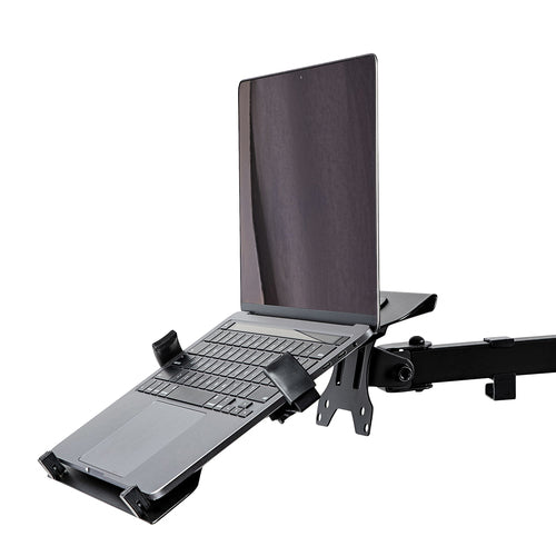 VESA LAPTOP TRAY MONITOR ARM SECURES ADJUSTABLE VESA MOUNT STAND
