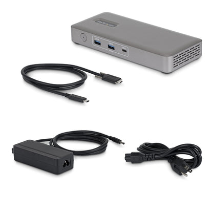 DUAL-MONITOR USB4 DOCK - 2X 4K 144HZ 100W PD DRIVERLESS