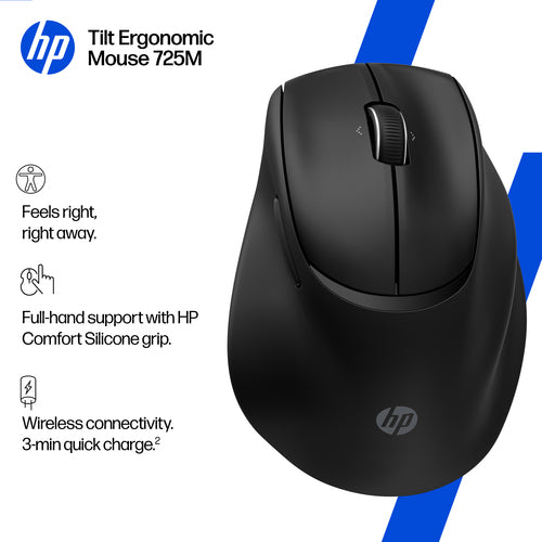 HP TILT ERGONOMIC MOUSE 725M (BH0Z5AA#ABA)