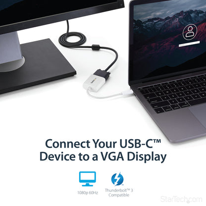 USB C TO VGA ADAPTER DONGLE TB3 USB TYPE C TO VGA VIDEO CONVERTER