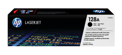 NO 128A BLK CARTRIDGE LASERJET LASERJET CP1525/CM1415