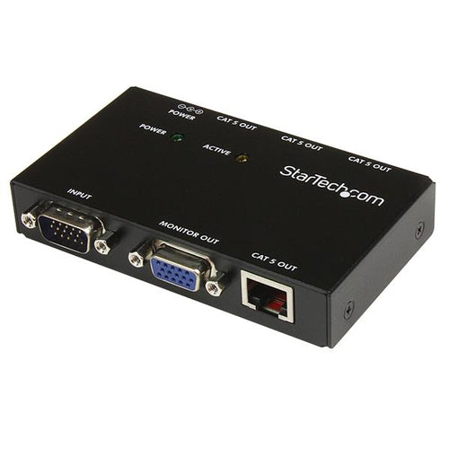 VGA VIDEO OVER CAT5 EXTENDER REMOTE VIDEO DISPLAY TRANSMITTER