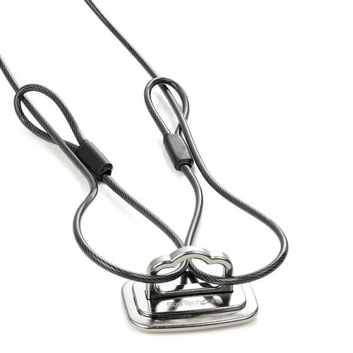 LAPTOP CABLE LOCK ANCHOR STEEL DESK MOUNT COMPUTER SECURITY ANCHOR