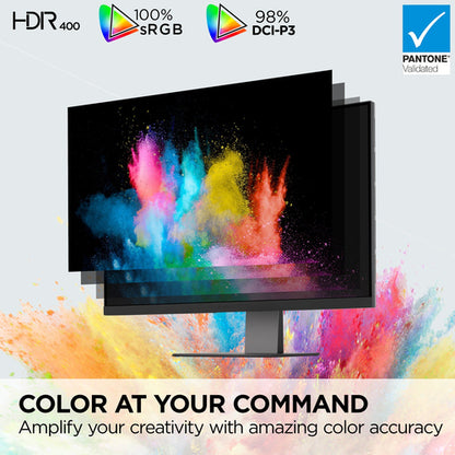 32IN COLORPRO 4K UHD IPS MNTR WITH 100W THUNDERBOLT RJ45 DCI-P3 A