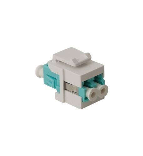 MODULE, FIBER OPTIC, LC, OM3, DUPLEX, WH