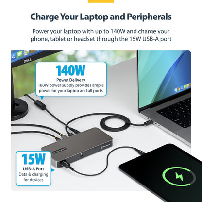 4-PORT THUNDERBOLT 5 HUB - WITH THUNDERBOLT SHARE KVM