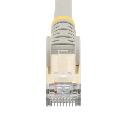 6FT GREY CAT6A ETHERNET CABLE SNAGLESS RJ45 UTP PATCH CABLE CORD