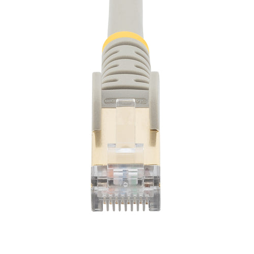 12FT GREY CAT6A ETHERNET CABLE SNAGLESS RJ45 UTP PATCH CABLE CORD