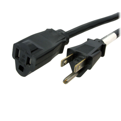 15FT POWER EXTENSION CORD NEMA 5-15R TO 5-15P COMPUTER POWER CORD