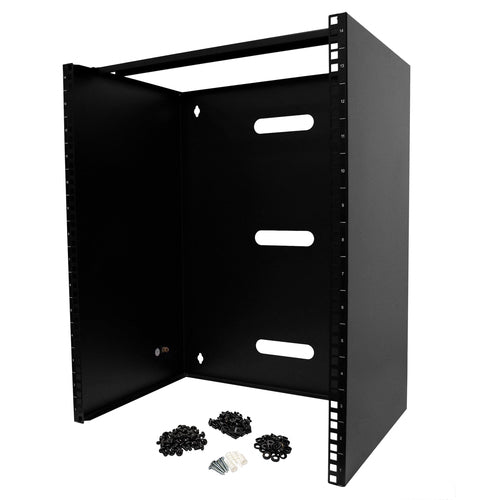 14U WALL MOUNT NETWORK RACK IT EQUIPMENT PATCH PANEL BRACKET