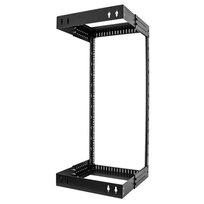 24U WALL MOUNT OPEN FRAME RACK NETWORK EQUIPMENT PATCH PANEL RACK