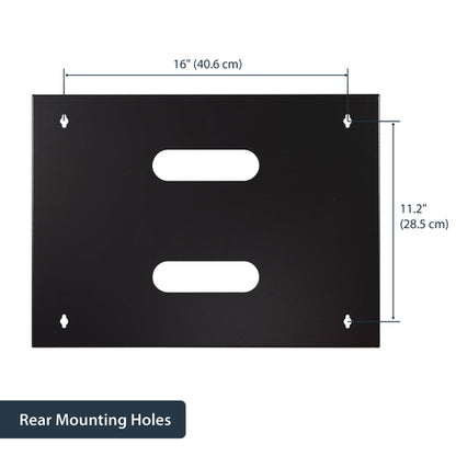 WALL MOUNT PATCH PANEL BRACKET 8U NETWORK PANEL MOUNTING BRACKET (WALLMOUNT8)