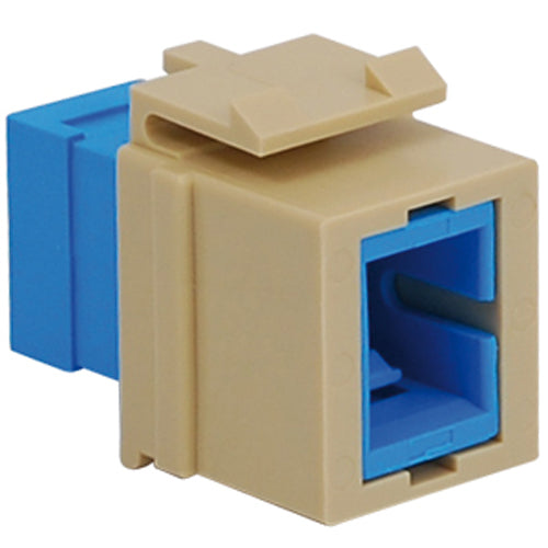 MODULE- FIBER OPTIC- SC- IVORY
