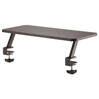 CLAMP ON MONITOR RISER SHELF ELEVATED COMPUTER MONITOR PLATFORM