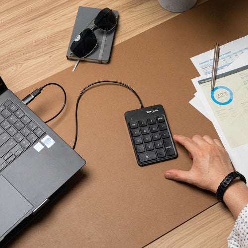 USB-C/A WIRED NUMERIC ECOSMART KEYPAD BLACK
