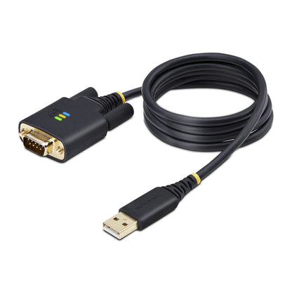 3FT USB TO SERIAL CABLE -  USB TO DB9 RS232 ADAPTER