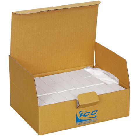 SURFACE MOUNT BOX- 2-PORT- 25PK- WH
