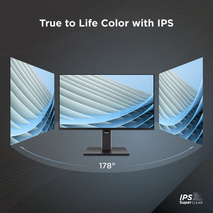 27IN 1080P ERGONOMIC 100HZ MNTR WITH HDMI DISPLAYPORT AND USB HUB