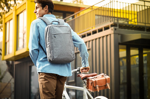 15.6IN LAPTOP BACKPACK B210 GREY-ROW