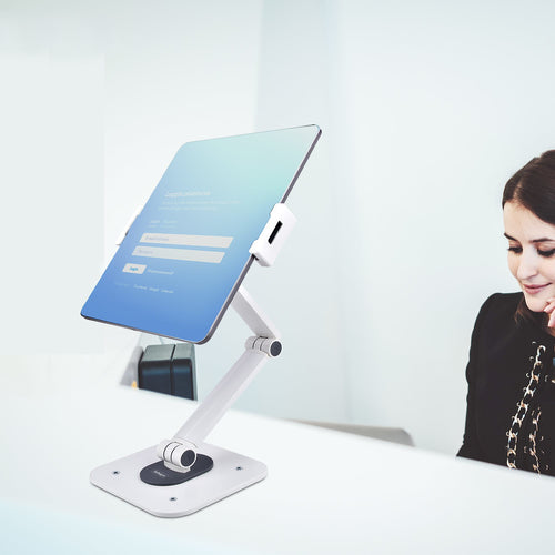 ADJUSTABLE TABLET STAND UNIVERSAL TABLET MOUNT HOLDER