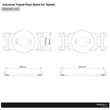 ADJUSTABLE TABLET TRIPOD STAND ADJUSTABLE PORTABLE TABLET HOLDER