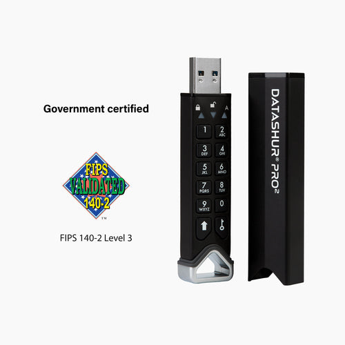 ISTORAGE DATASHUR PRO2 16GB FIPS140-2 LEVEL3 HARDWARE ENCRYPTED