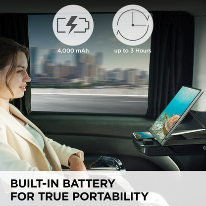 16IN PORTABLE IPS MONITOR WITH BUILT IN BATTERY AND WIRELESS CASTI