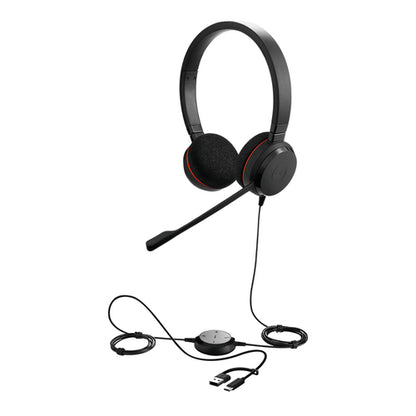 JABRA EVOLVE 20 USB C/A MS STEREO