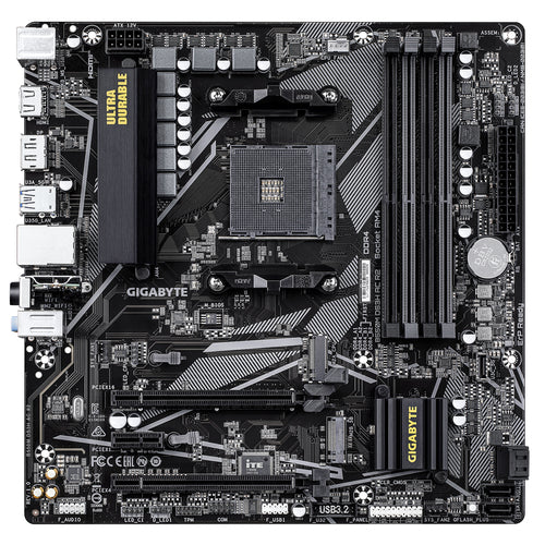 GIGABYTE B550M DS3H AC R2 5+3 AM4 WIFI5 DDR4 B550 MATX