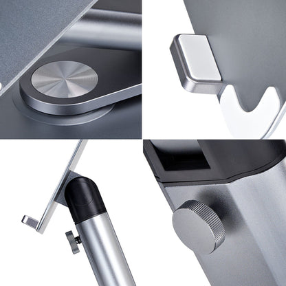 TELESCOPIC LAPTOP STAND/RISER COMPUTER STAND W/360 SWIVEL BASE