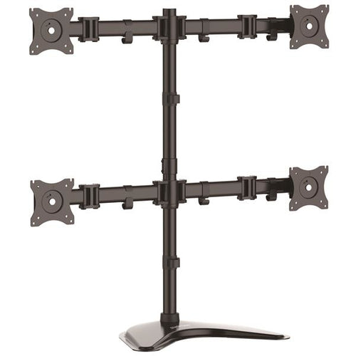QUAD MONITOR STAND DESK MOUNT ERGONOMIC VESA MOUNT DISPLAY STAND
