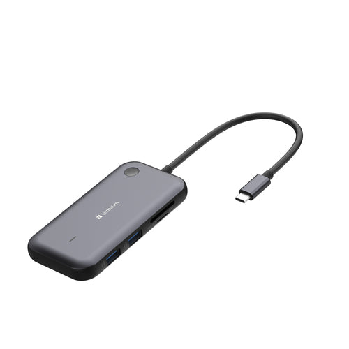 VERBATIM USB-C WIRELESS DISPLAY ADAPTER WITH USB HUB CARD READER