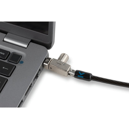 SLIM N17 2.0 KEYED DUAL HEAD LAPTOP LOCK FOR WEDGE-SHAPED SLOTS