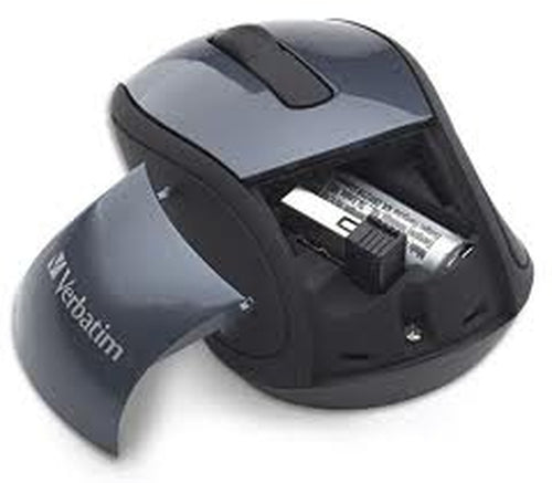 WIRELESS OPTICAL MOUSE - BLACK TRAVEL W/ NANO RECEIVER 97470