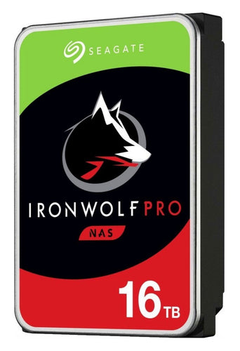 SEAGATE 16TB HDD IRONWOLF PRO 6G 7.2K SATA 3.5IN