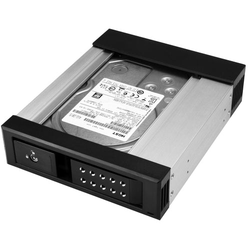 HARD DRIVE BAY MOBILE RACK SATA SAS HDD 5.25 TRAYLESS ADAPTER