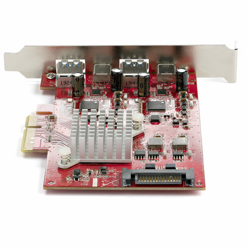 4 PORT USB PCIE CARD 10GBPS USB PCI EXPRESS EXPANSION CARD ADAPTER