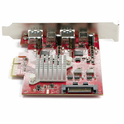 4 PORT USB PCIE CARD 10GBPS USB PCI EXPRESS EXPANSION CARD ADAPTER
