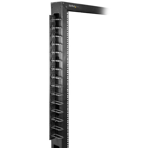 SERVER RACK VERTICAL CABLE MANAGEMENT FINGER DUCT WIRE SLOT