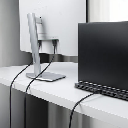MINI DISPLAYPORT TO DISPLAYPORT 1.4 CABLE 8K HBR3 VIDEO CORD 10FT