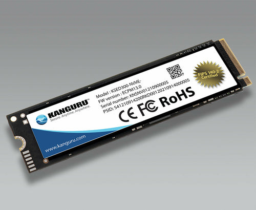 2TB M.2 NVME KANGURU SED300 FIPS 140-2 HARDWARE ENCRYPTED M.2