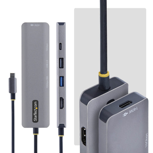 USB-C HDMI MULTIPORT HUB - 140W PD CHARGING 4K 60HZ 10GBPS