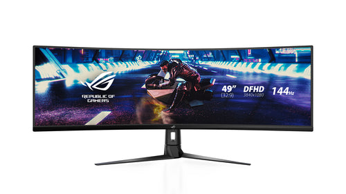 STRIX XG49VQ 49IN CURVED GAMING 144HZ DUAL FULL HD HDR W DP HDMI