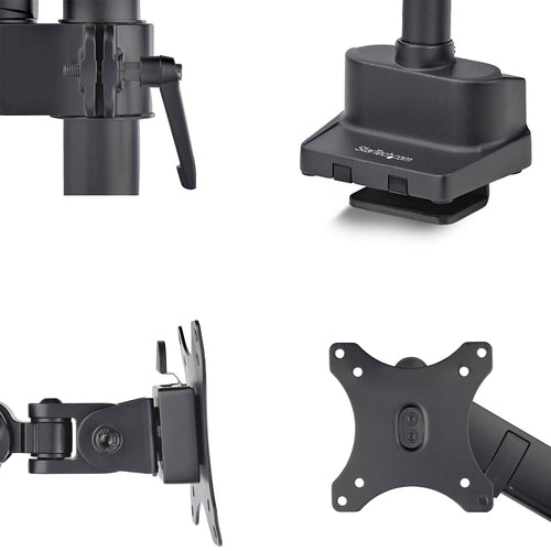 DESK MOUNT MONITOR ARM FOR 40 - SCREEN/17.6LB MECHANICAL SPRING