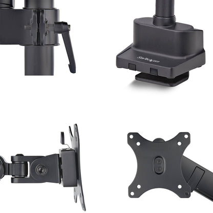 DESK MOUNT MONITOR ARM FOR 40 - SCREEN/17.6LB MECHANICAL SPRING