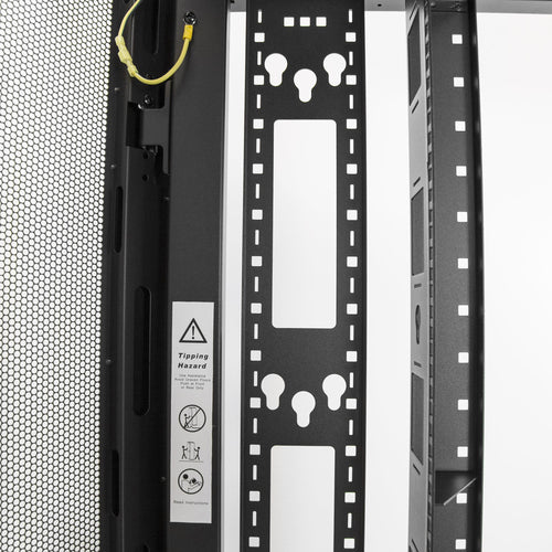 42U SERVER RACK CABINET 4 POST NETWORK EQUIPMENT RACK ENCLOSURE